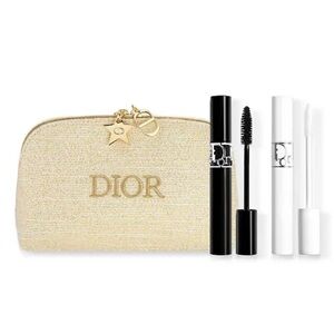 NIB! Christian Dior Beauty Pouch With Mascaraa & Maximizer 4D Lash Primer Serum
